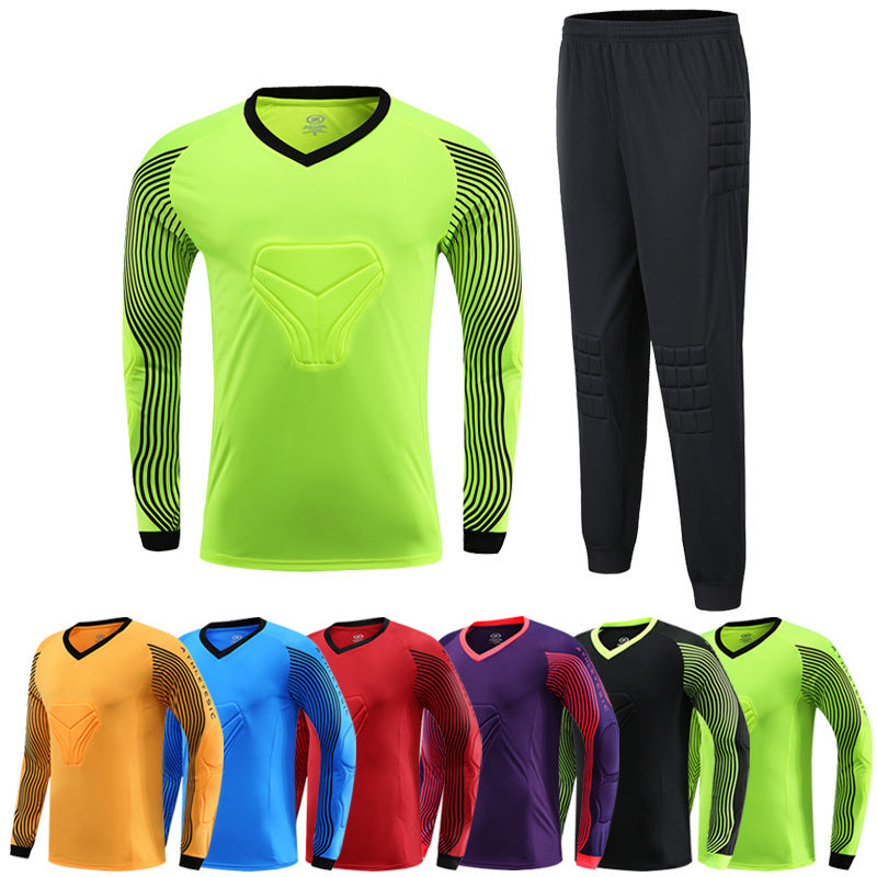 Goalkeeper Shorts Football Uniform Jersey Gantry Shirt Short Sleeve Long Sleeve