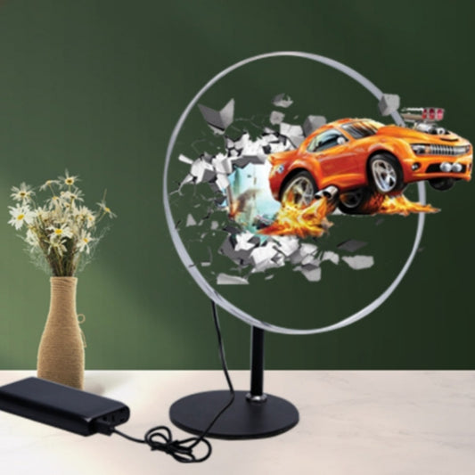 Desktop 3D Holographic Advertising Machine Fan Screen
